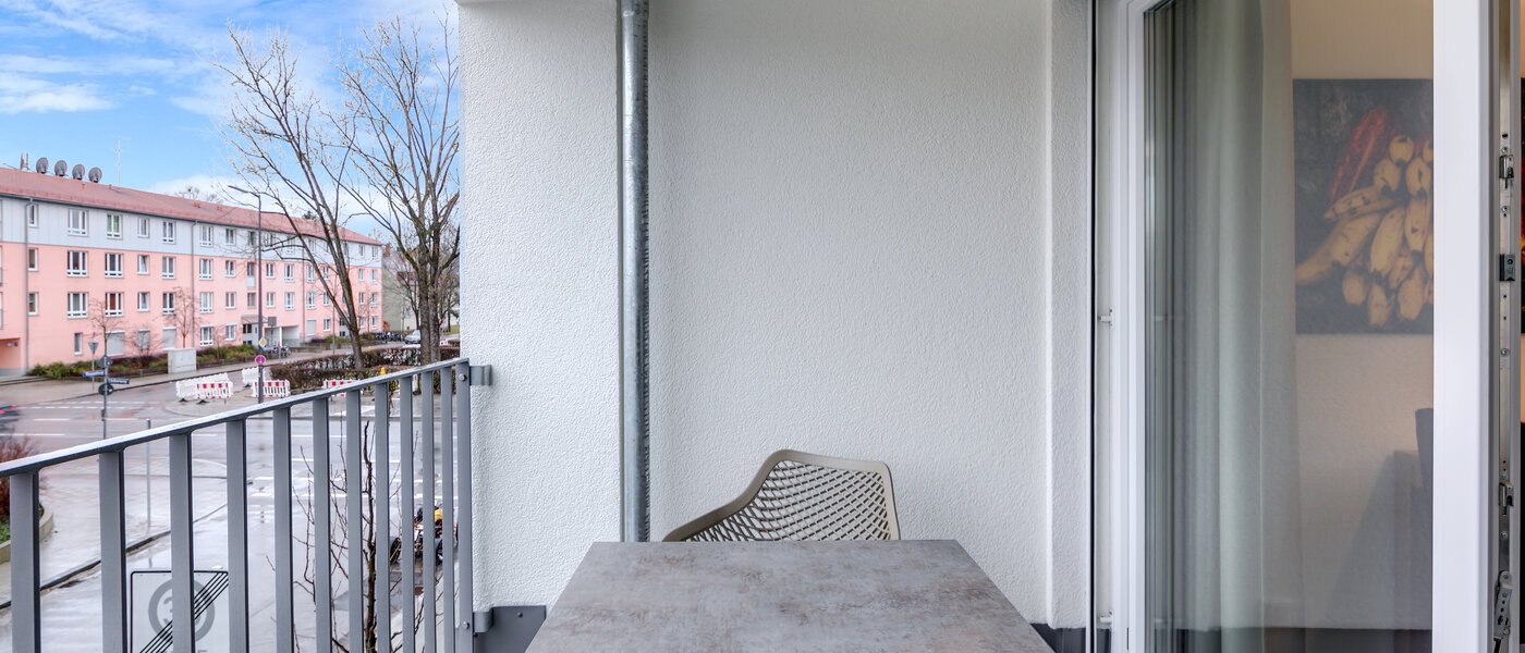 Wohnung München Am Hart 02 Balkon 10471