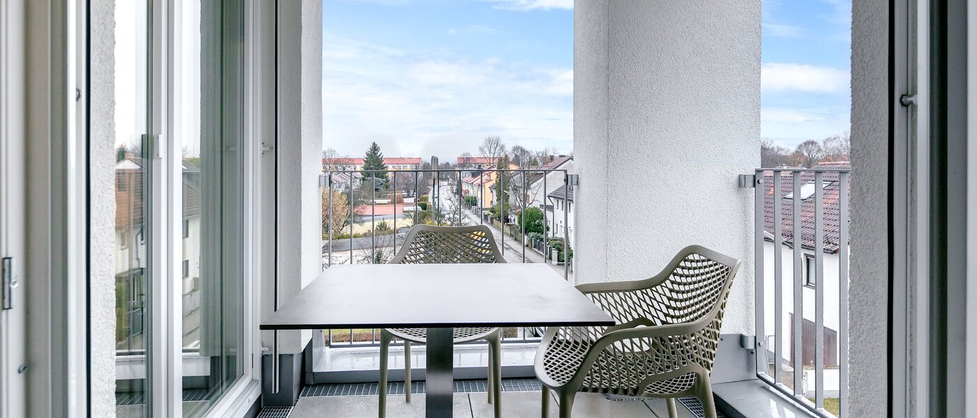 Wohnung München Am Hart 01 Balkon 10475
