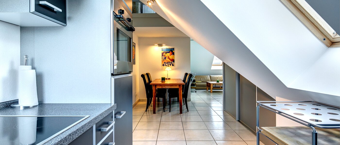 Dachgeschosswohnung München Laim 03 Küche 10497