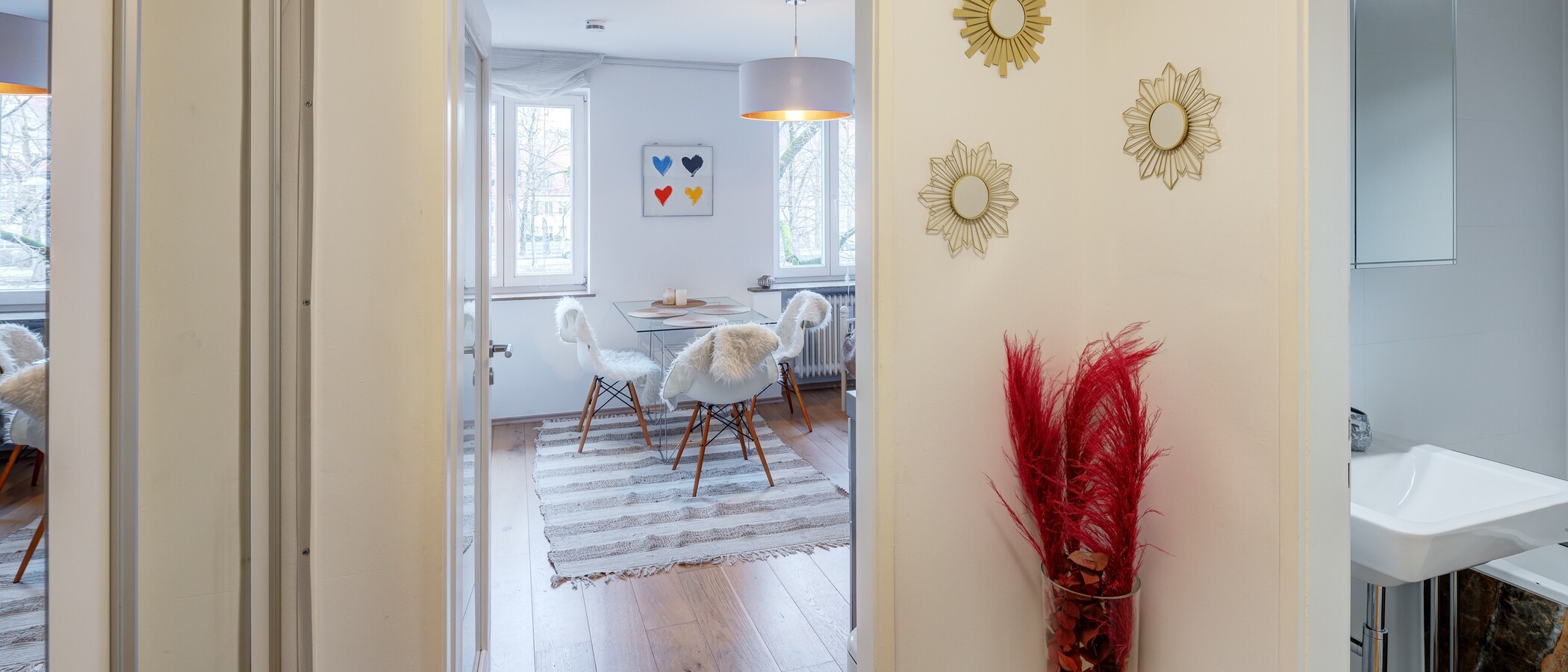 Apartment München Nymphenburg 03 Flur/Gang 10508
