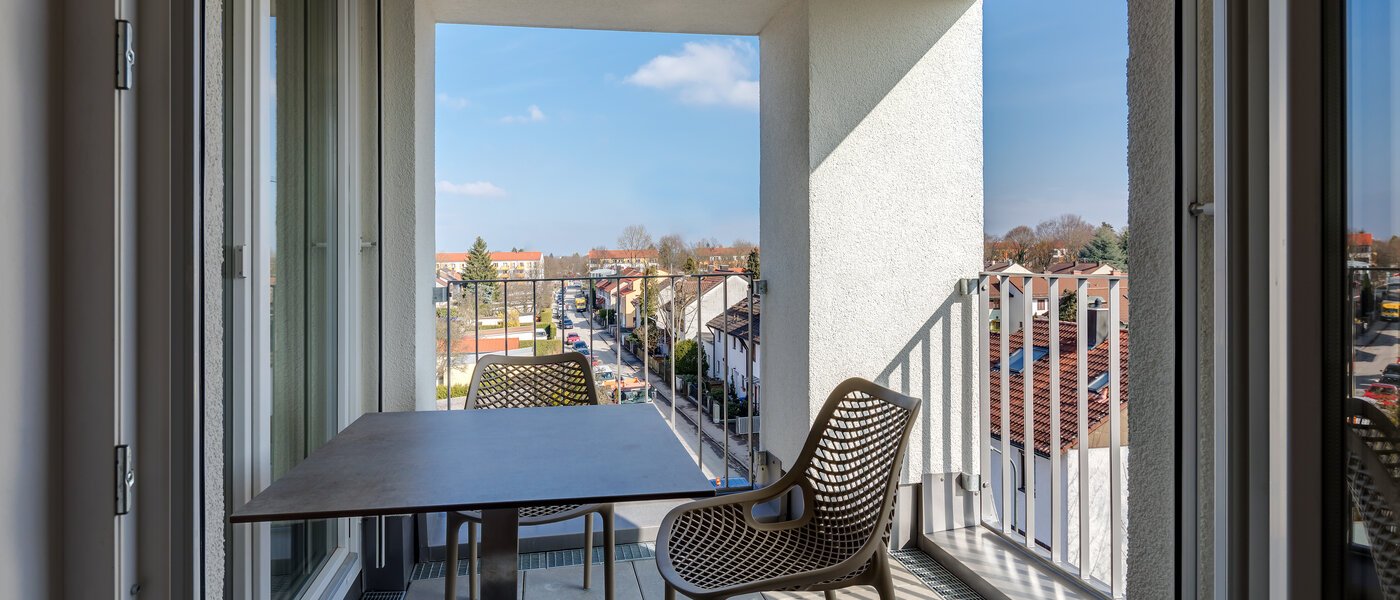 Wohnung München Am Hart 01 Balkon 10520