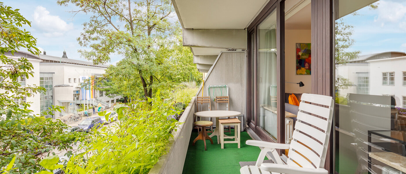 Wohnung München Nymphenburg 02 Balkon 10522
