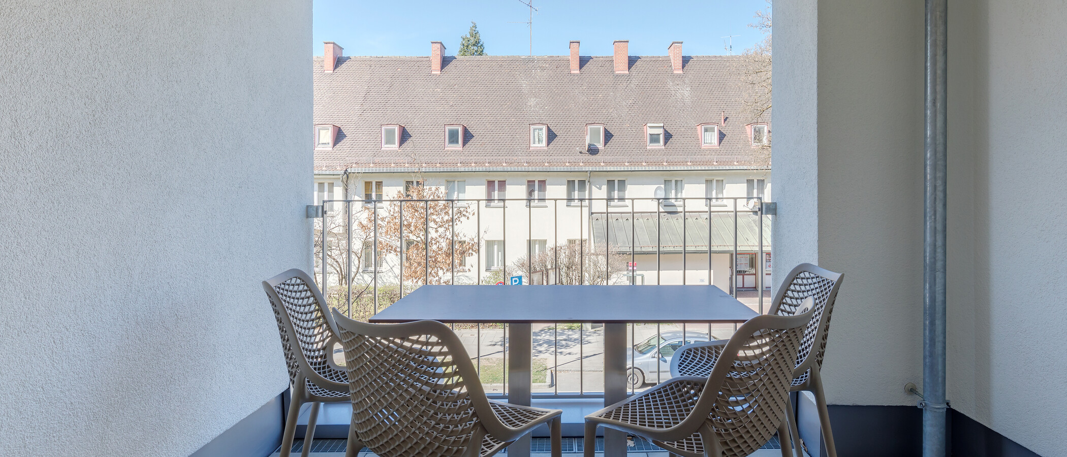 Wohnung München Am Hart 01 Balkon 10529