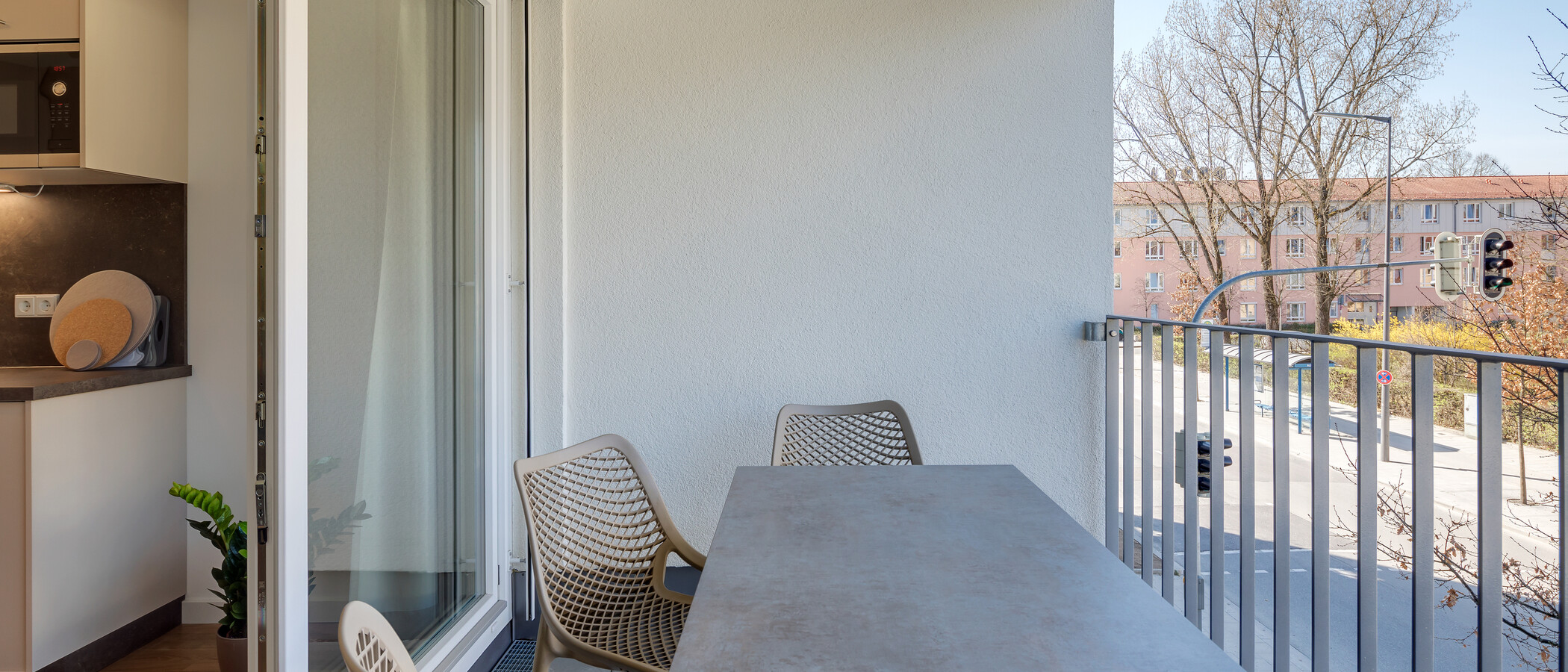 Wohnung München Am Hart 03 Balkon 10529
