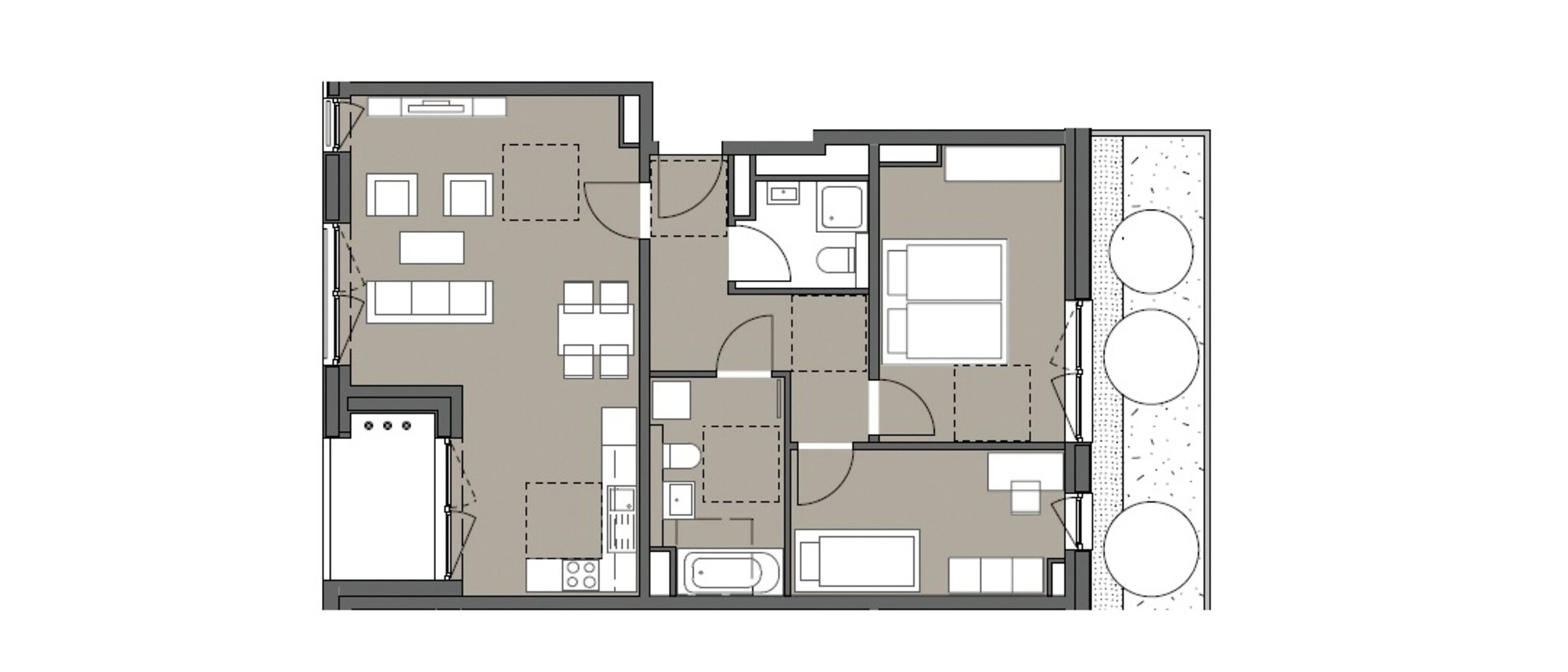 Wohnung München Am Hart 01 Grundriss 10529