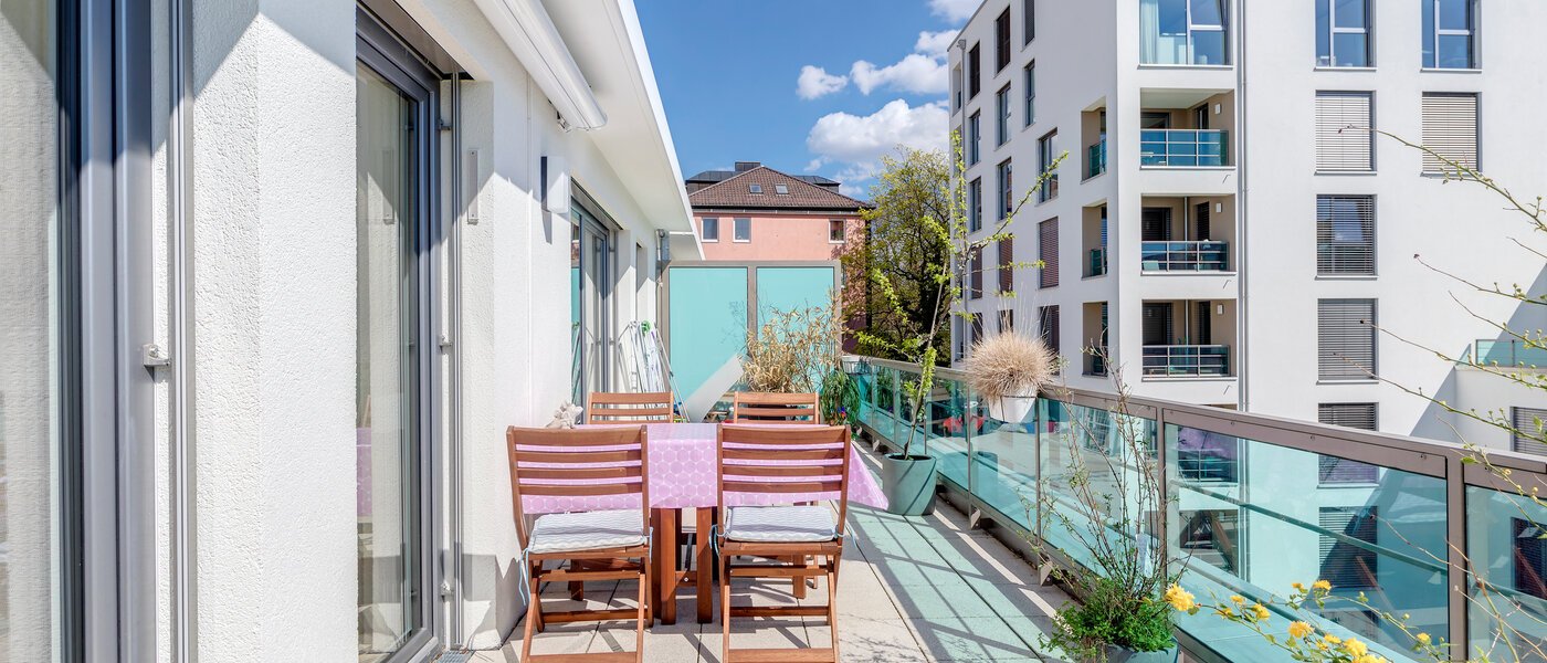 Wohnung München Mittersendling 03 Terrasse 10537