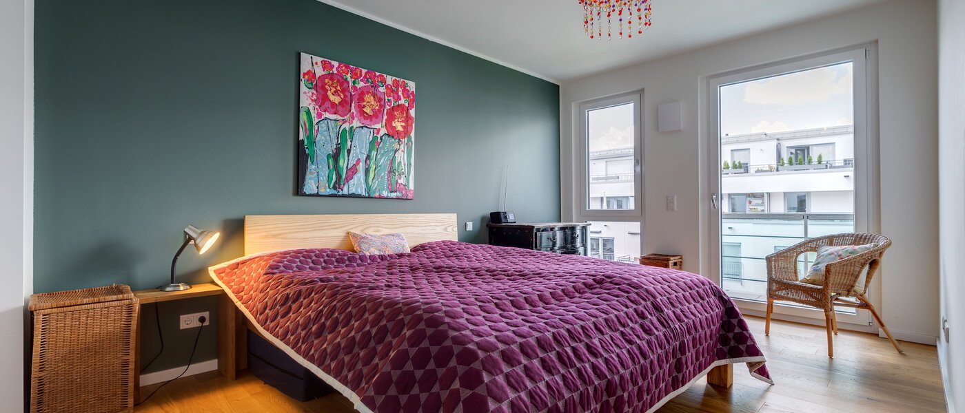 Wohnung München Mittersendling 01 Schlafen 10537