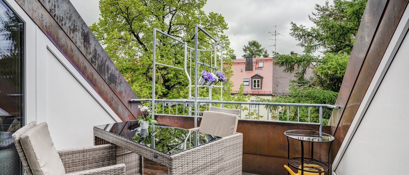 Dachgeschosswohnung München Obersendling 02 Terrasse 10566