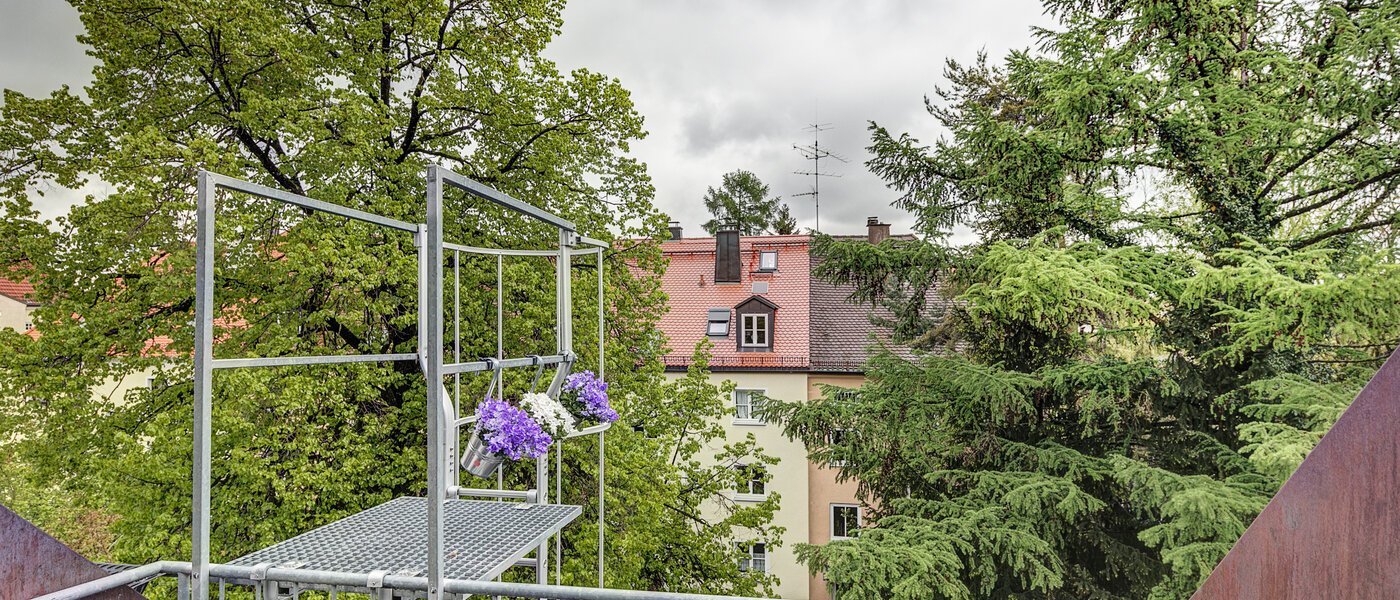 Dachgeschosswohnung München Obersendling 01 Aussicht 10566