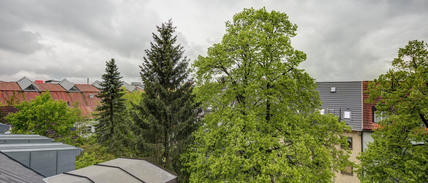 Dachgeschosswohnung München Obersendling 03 Aussicht 10566