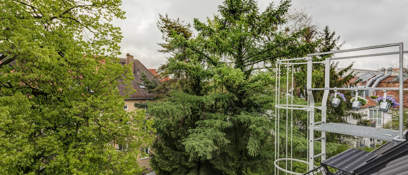 Dachgeschosswohnung München Obersendling 04 Aussicht 10566