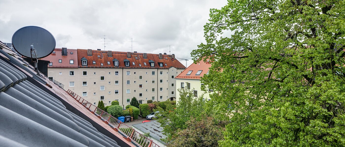 Dachgeschosswohnung München Obersendling 05 Aussicht 10566