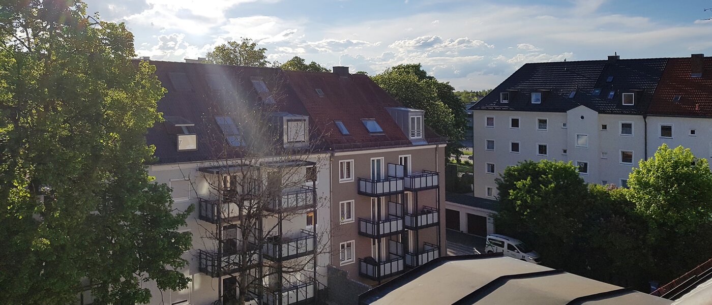 Dachgeschosswohnung München Obersendling 08 Aussicht 10566