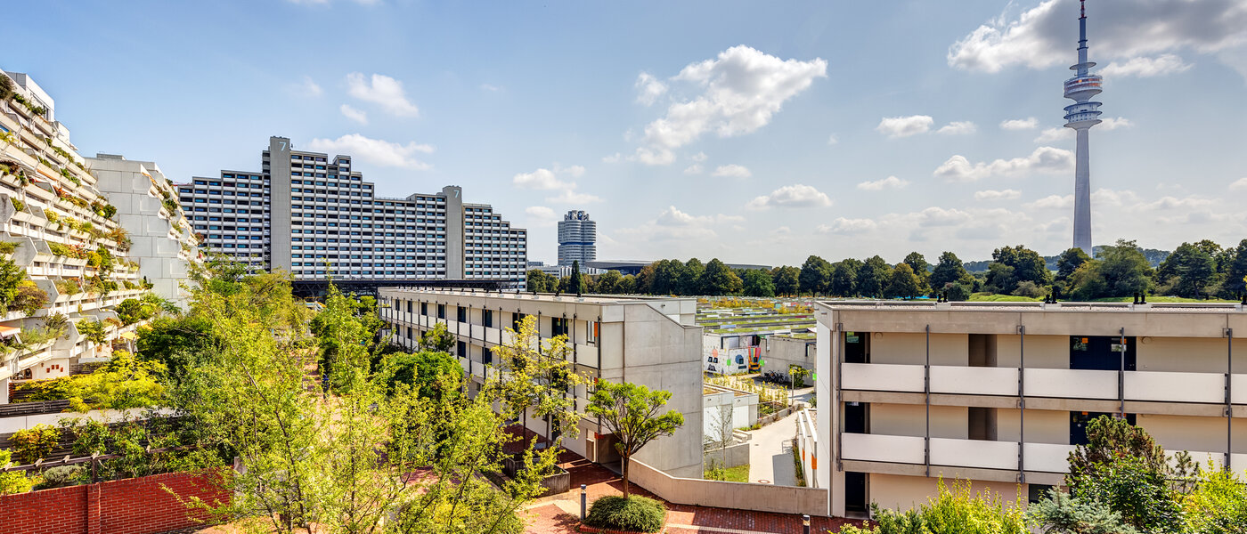 Wohnung München Olympiadorf 01 Aussicht 10579