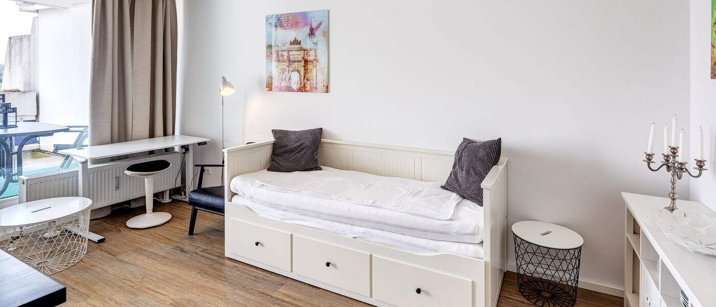 Wohnung München Olympiadorf 01 Schlafbereich 10579