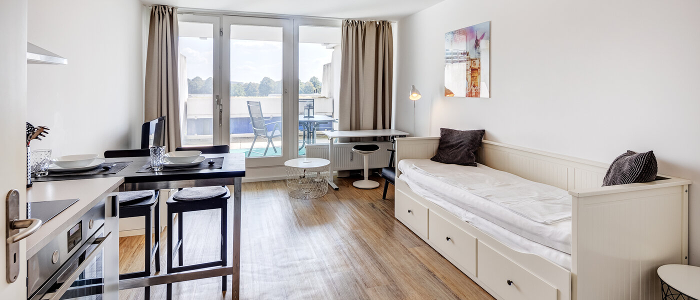 Wohnung München Olympiadorf 01 Wohnbereich 10579