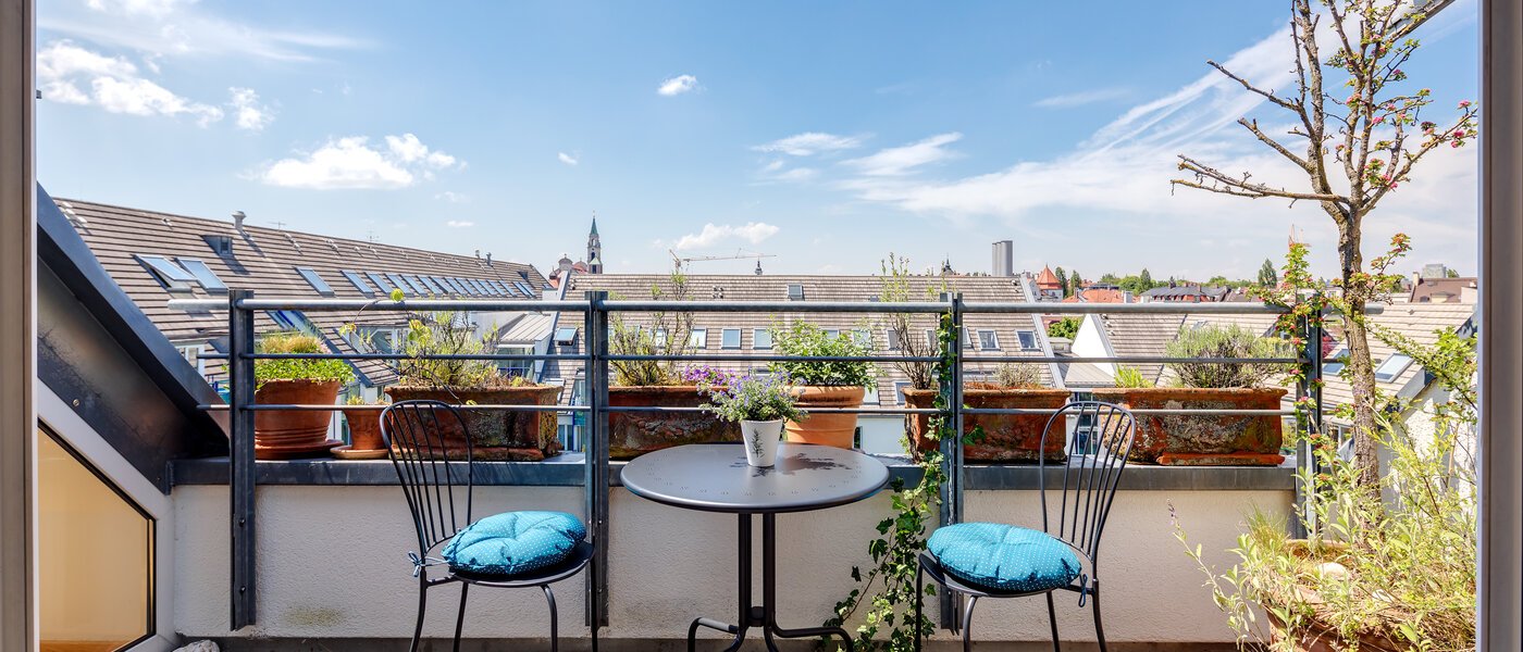 Maisonettewohnung München Sendling 02 Terrasse 10582
