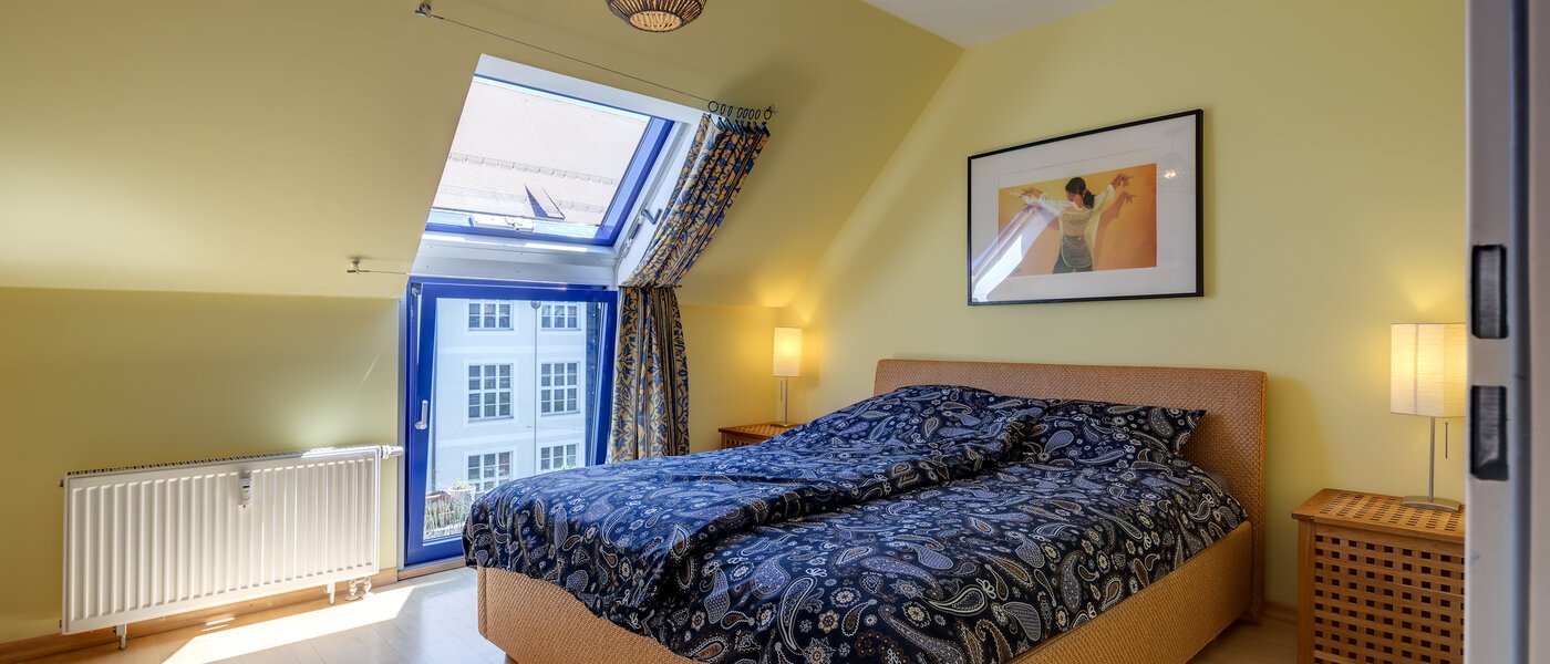 Maisonettewohnung München Sendling 01 Schlafen 10582