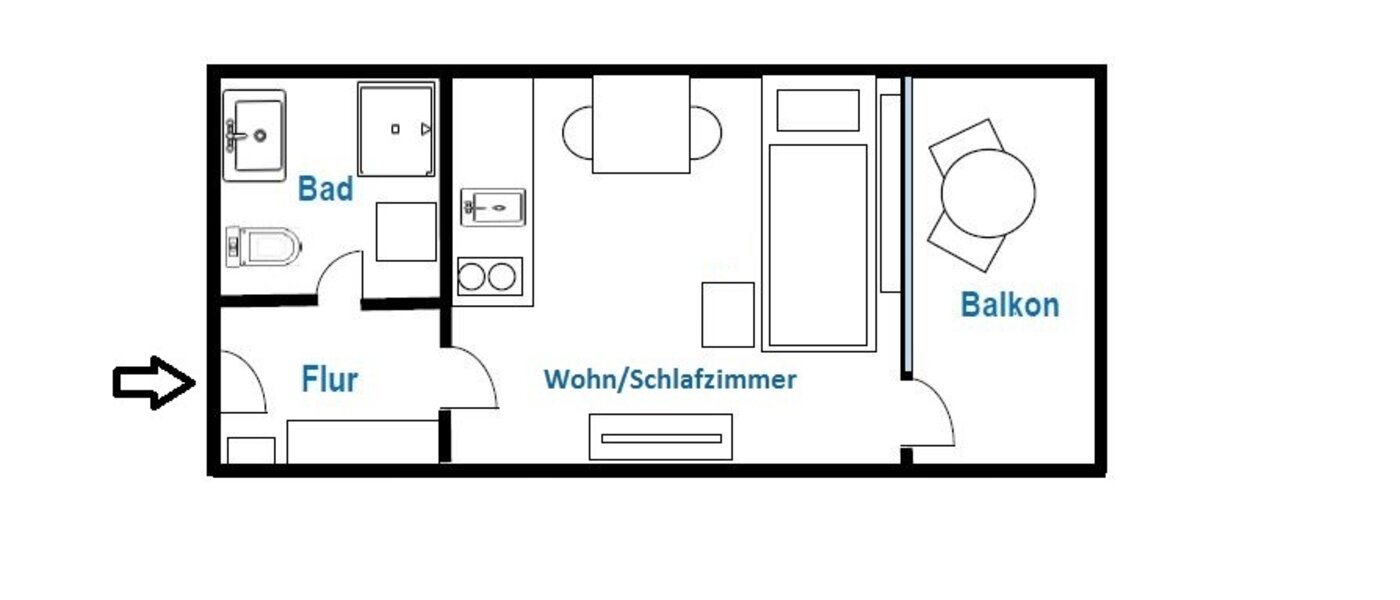 Apartment München Neuhausen 01 Grundriss 10591