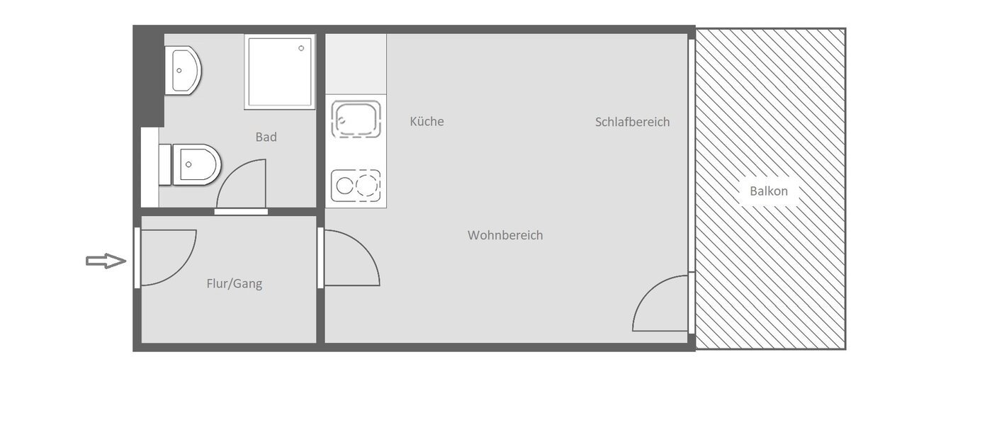 Apartment München Neuhausen 01 Grundriss 10591