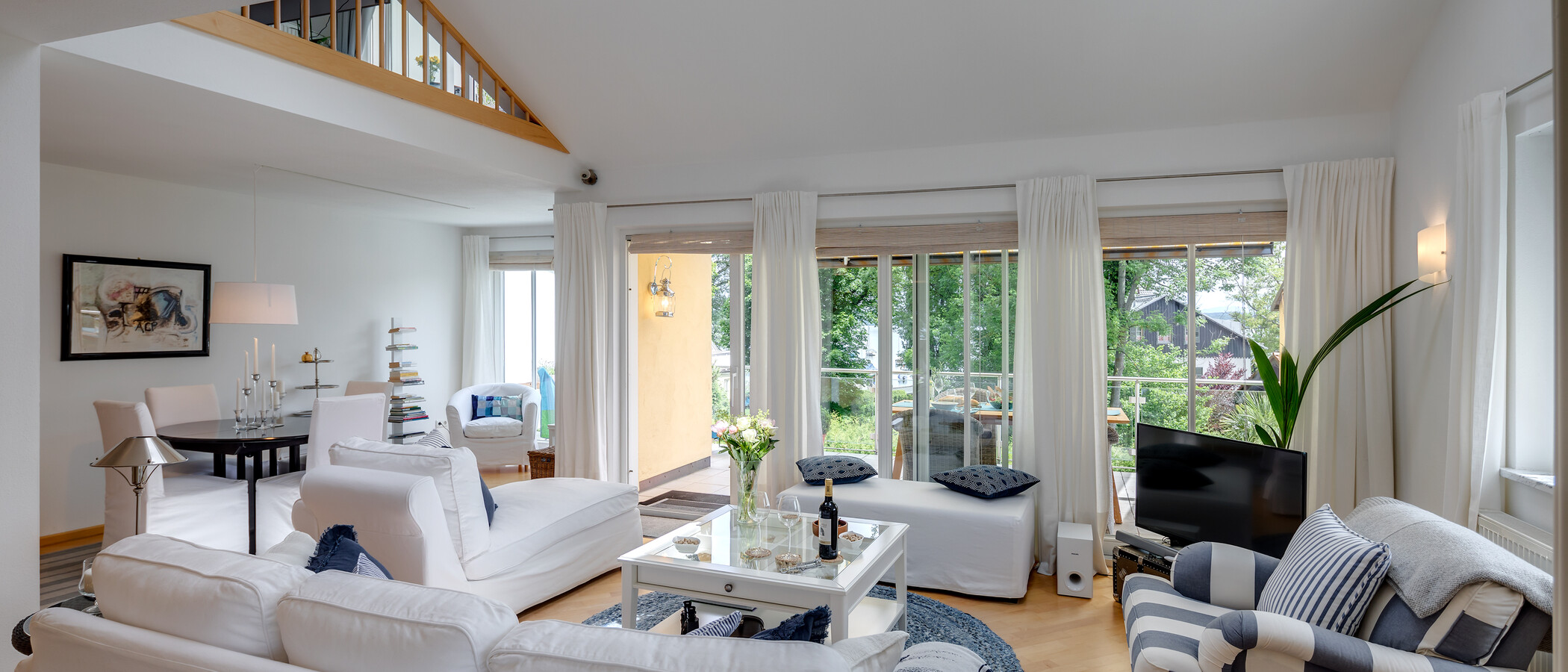 Maisonette-Galerie Wohnung Tutzing 01 Wohnen 10604