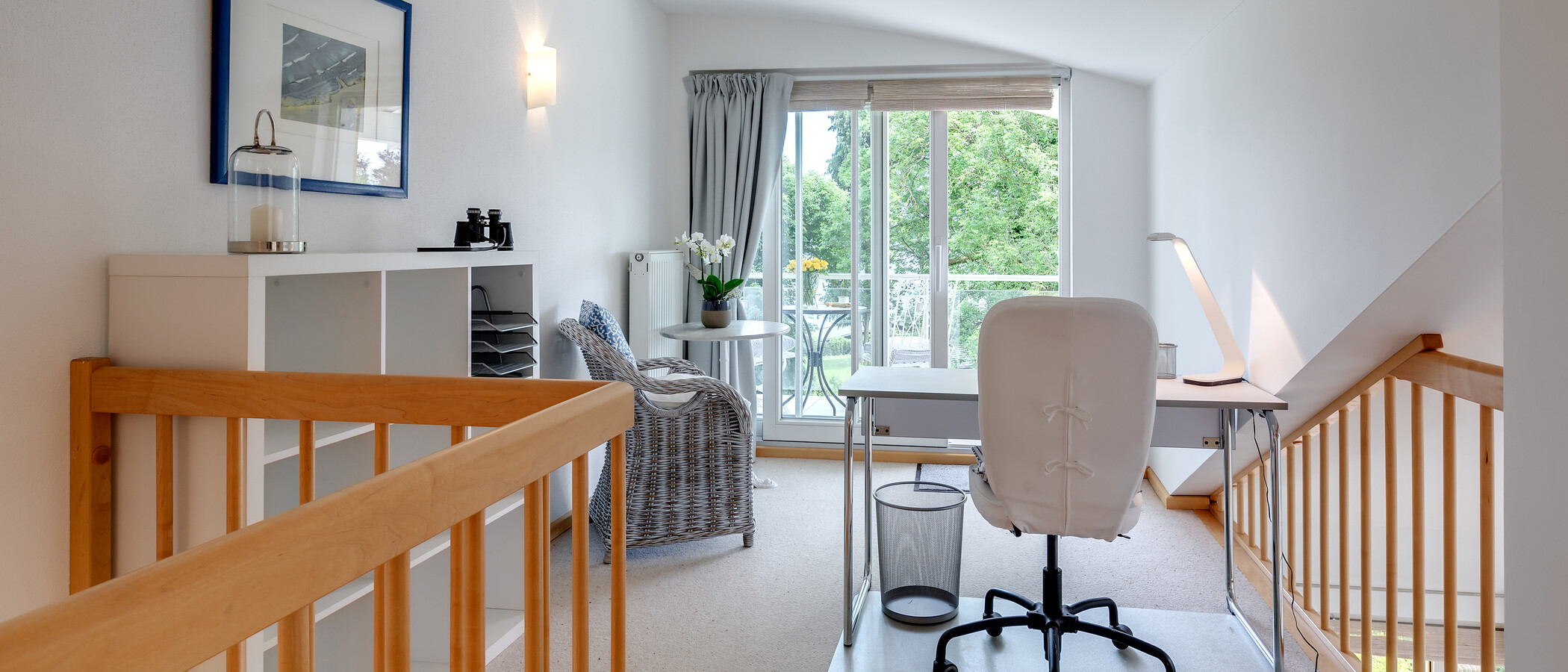 Maisonette-Galerie Wohnung Tutzing 01 Bürobereich 10604