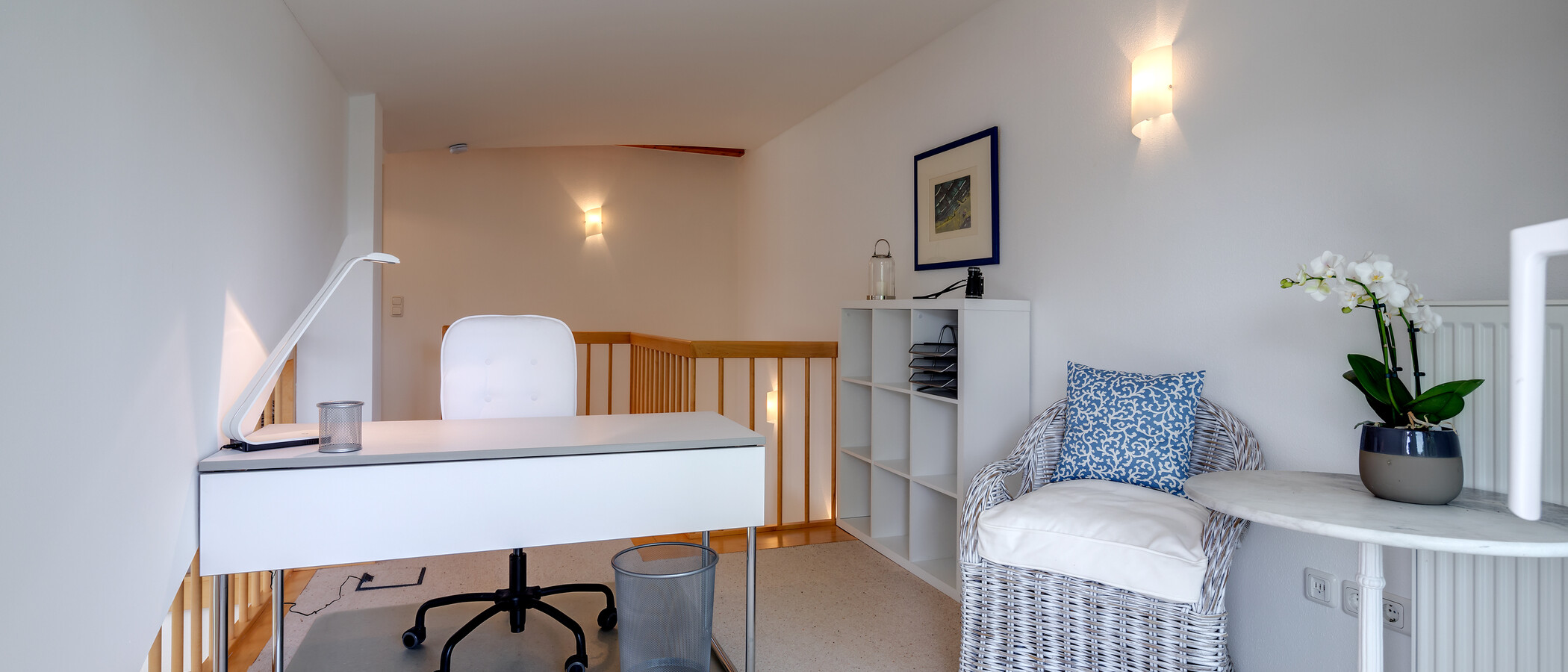 Maisonette-Galerie Wohnung Tutzing 02 Bürobereich 10604
