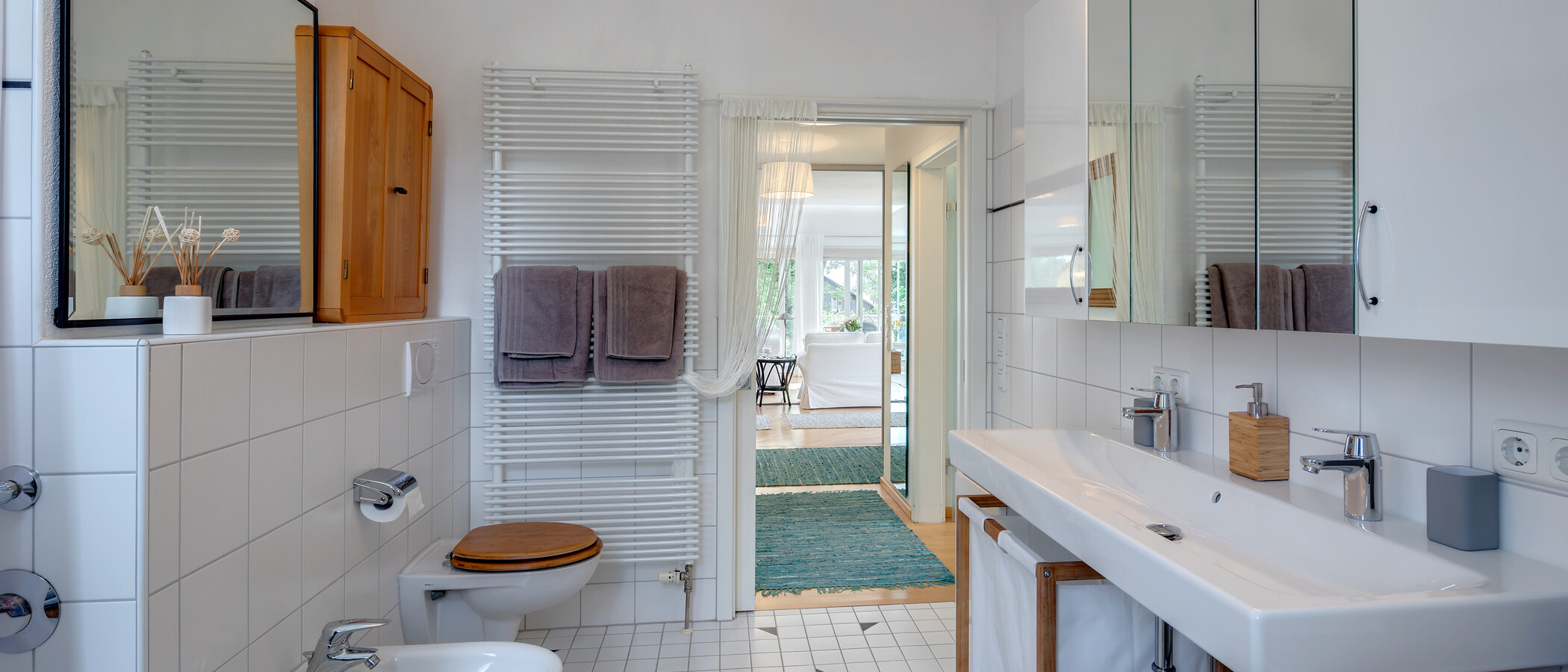 Maisonette-Galerie Wohnung Tutzing 05 Badezimmer 10604