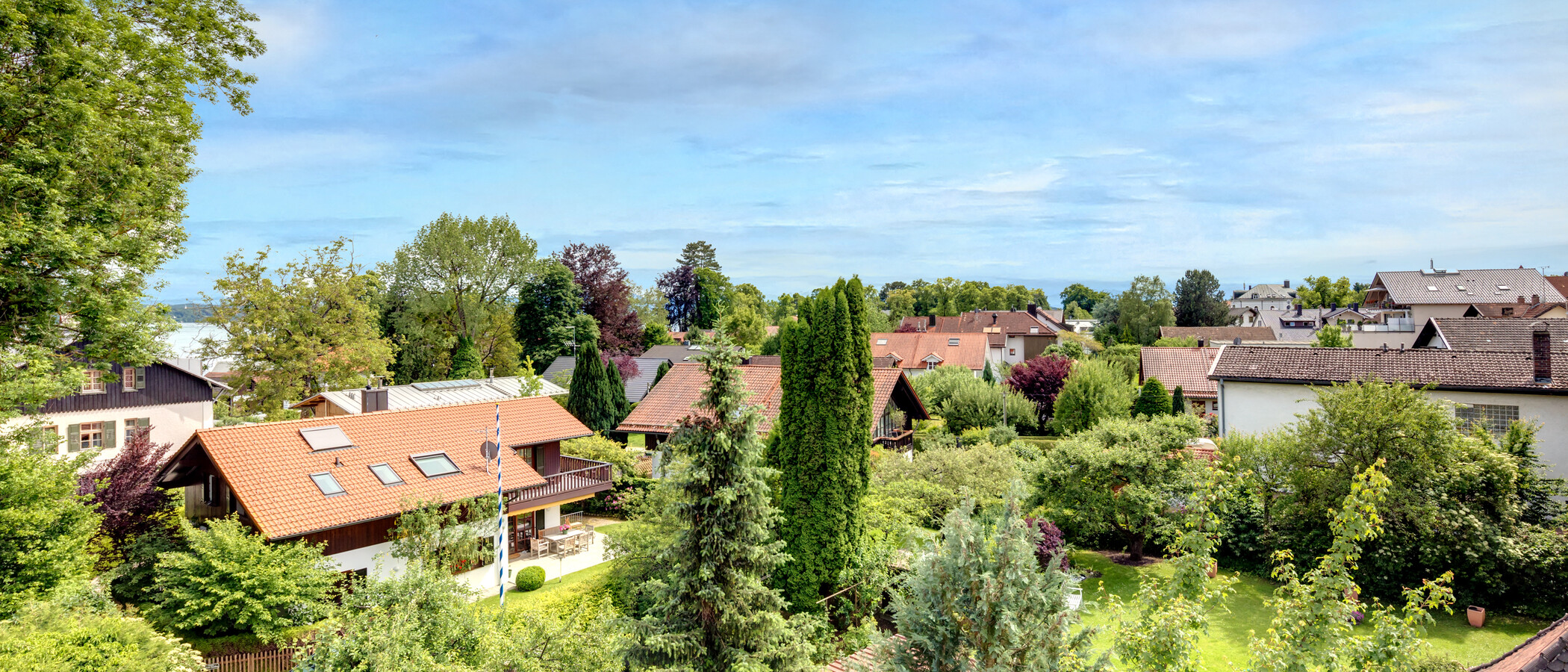 Maisonette-Galerie Wohnung Tutzing 02 Aussicht 10604