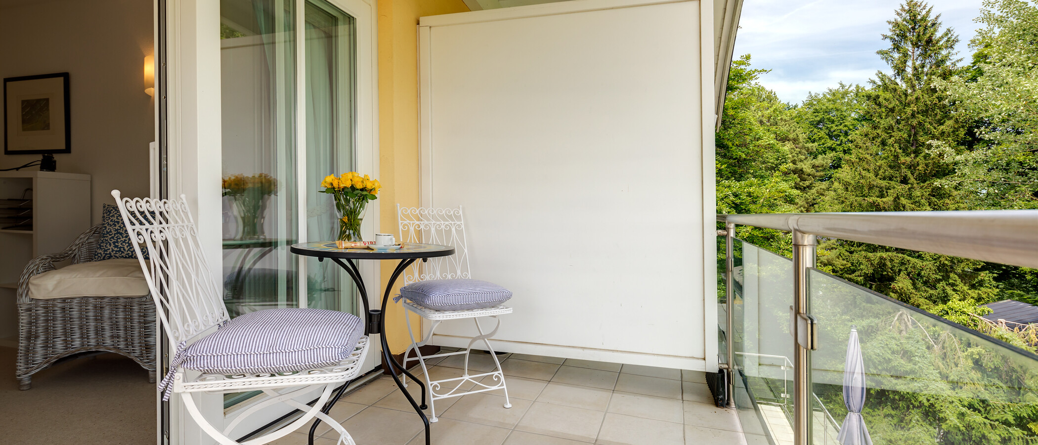 Maisonette-Galerie Wohnung Tutzing 01 1. Balkon 10604