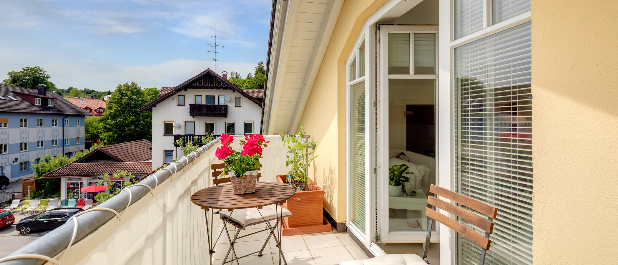 Maisonette-Galerie Wohnung Tutzing 02 2. Balkon 10604