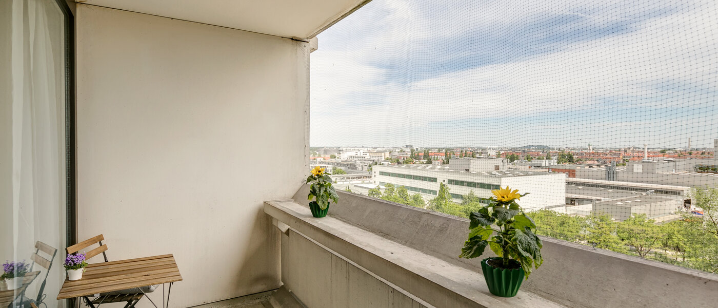 Wohnung München Olympiadorf 01 Balkon 10605