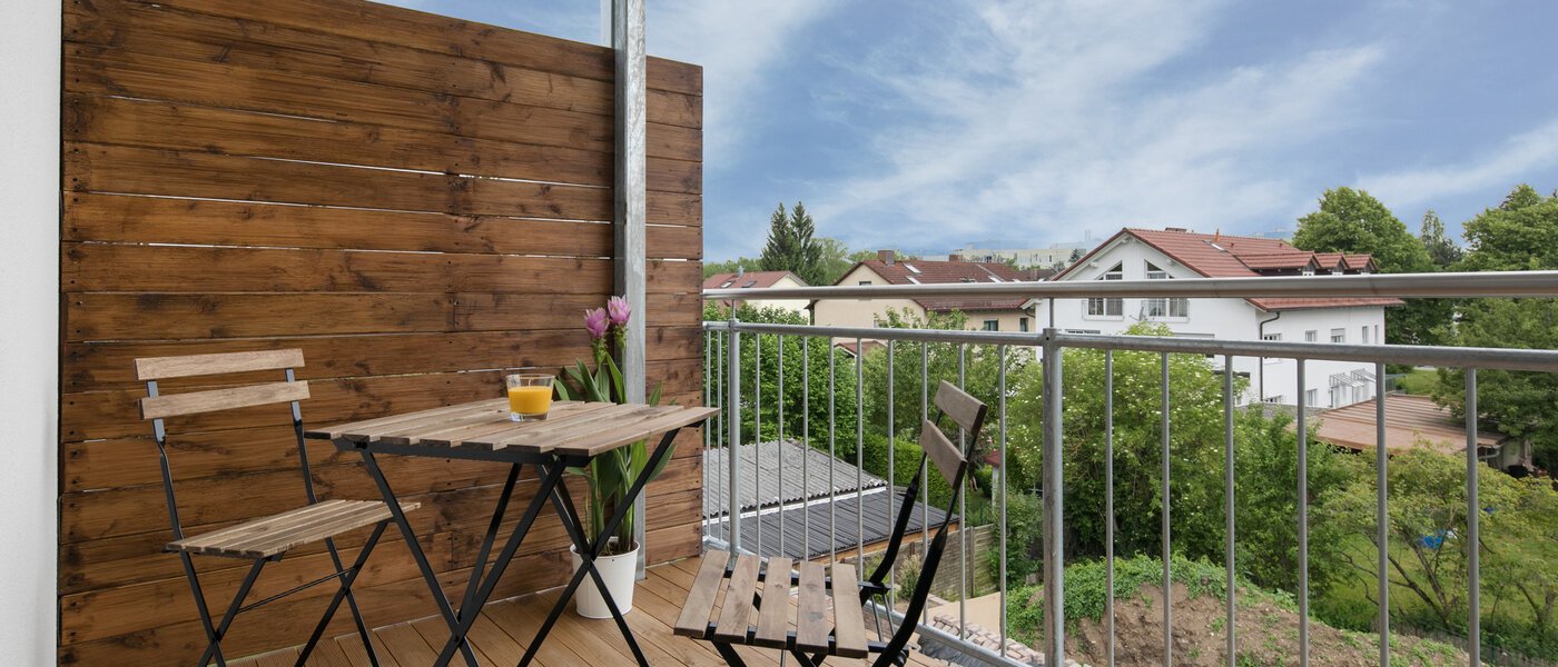Wohnung München Am Hart 01 Balkon 10610