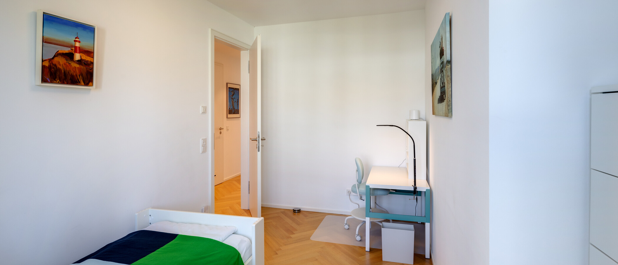 Wohnung München Nymphenburg 03 2. Schlafzimmer	 10628