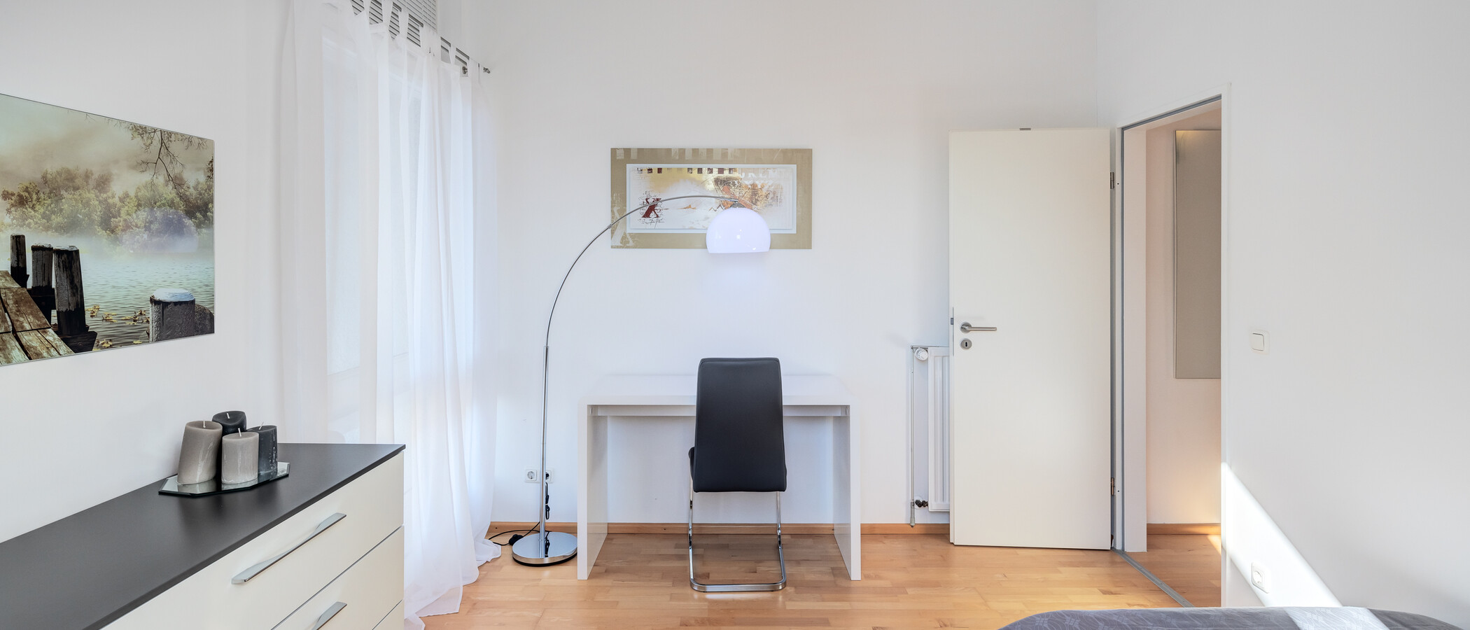 Dachgeschosswohnung Gräfelfing 03 2. Schlafzimmer	 10636