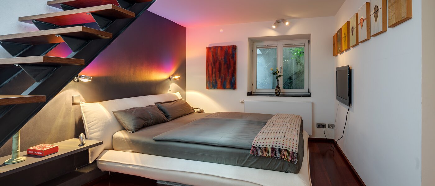 Maisonettewohnung München Isarvorstadt 01 Schlafen 10712