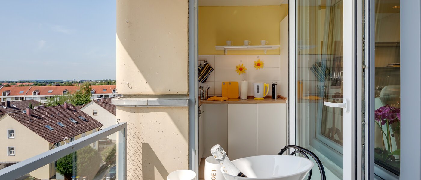 Apartment Unterschleißheim 02 Balkon 10721