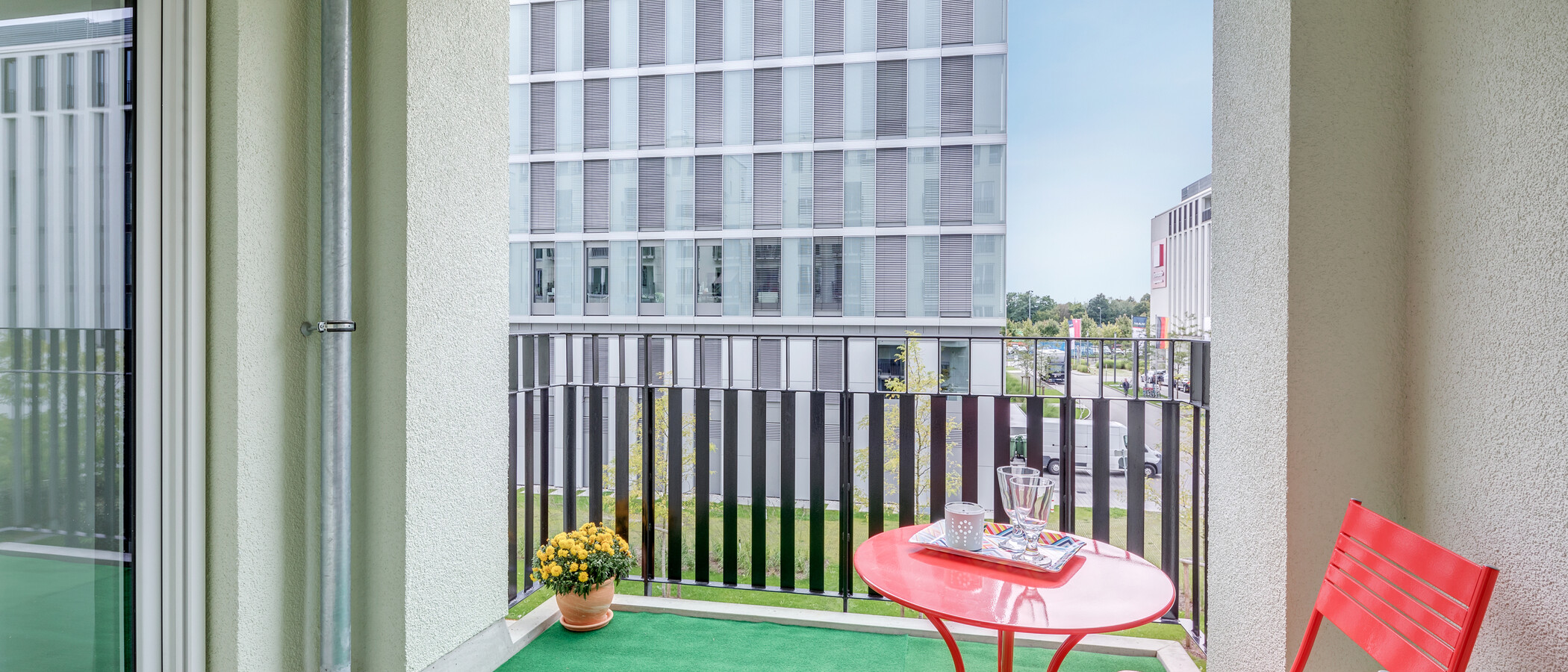 Wohnung München Milbertshofen 01 Balkon 10739