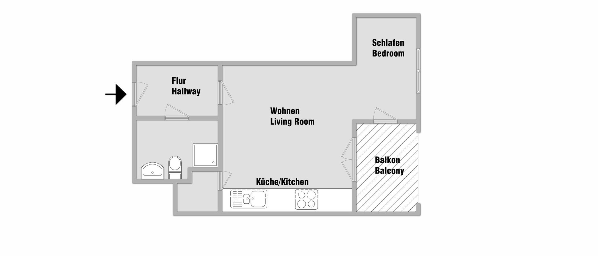 Wohnung München Milbertshofen 01 Grundriss 10739