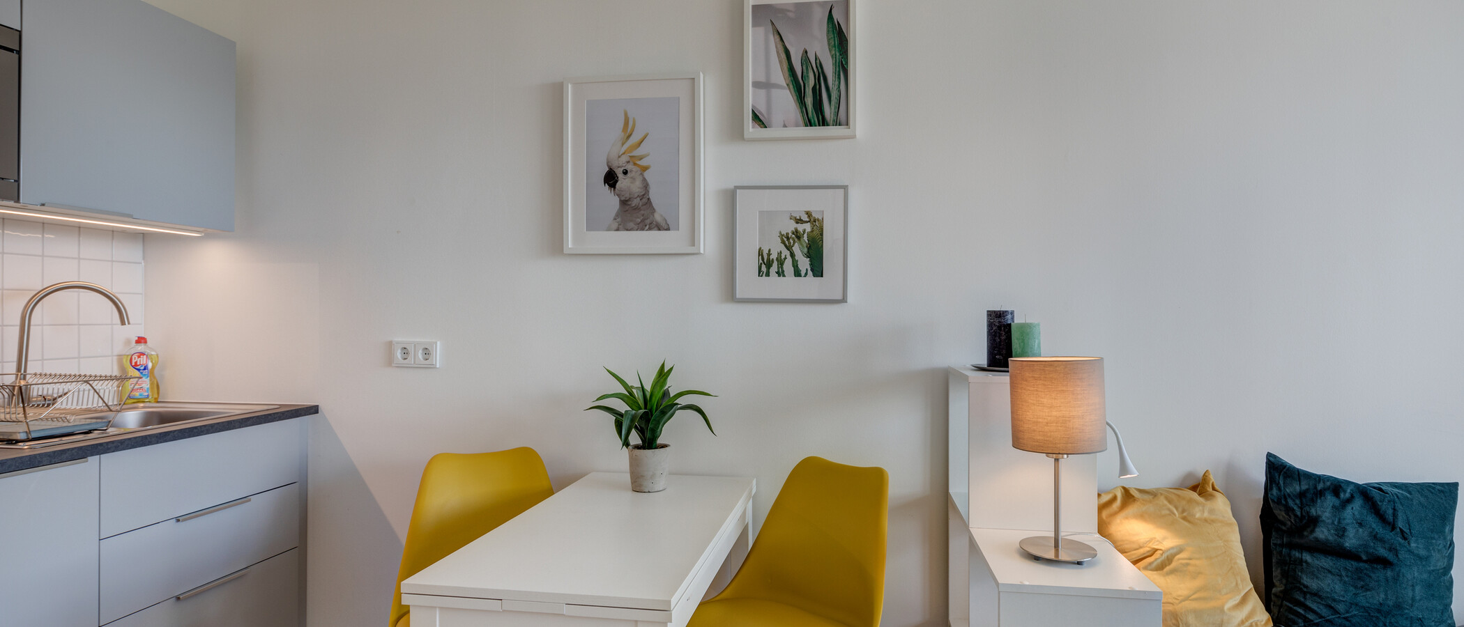 Apartment München Schwabing-Nord (zw. Leopoldstraße & Englischen Garten) 02 Küche 10753