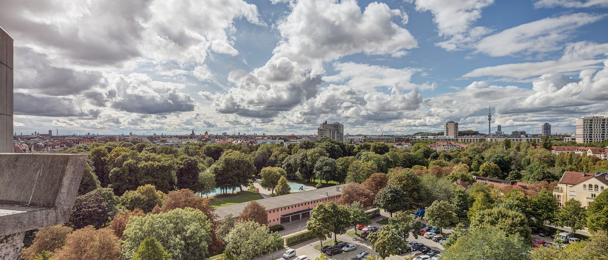 Apartment München Schwabing-Nord (zw. Leopoldstraße & Englischen Garten) 02 Aussicht 10753