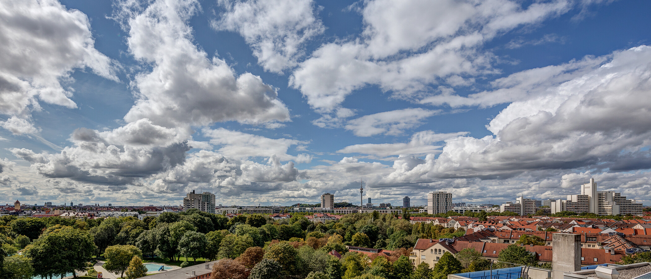 Apartment München Schwabing-Nord (zw. Leopoldstraße & Englischen Garten) 03 Aussicht 10753