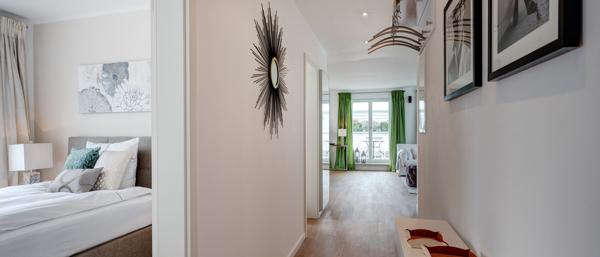 Dachterrassenwohnung München Bogenhausen 01 Flur/Gang 10781