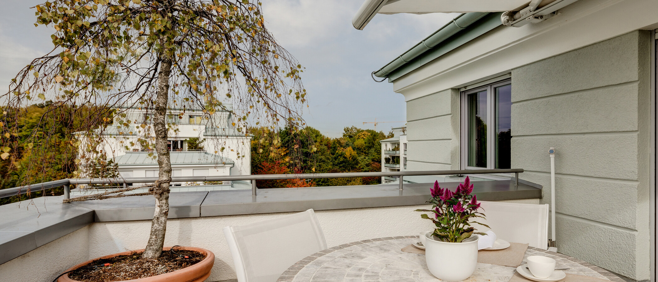 Dachterrassenwohnung München Bogenhausen 02 Terrasse 10781