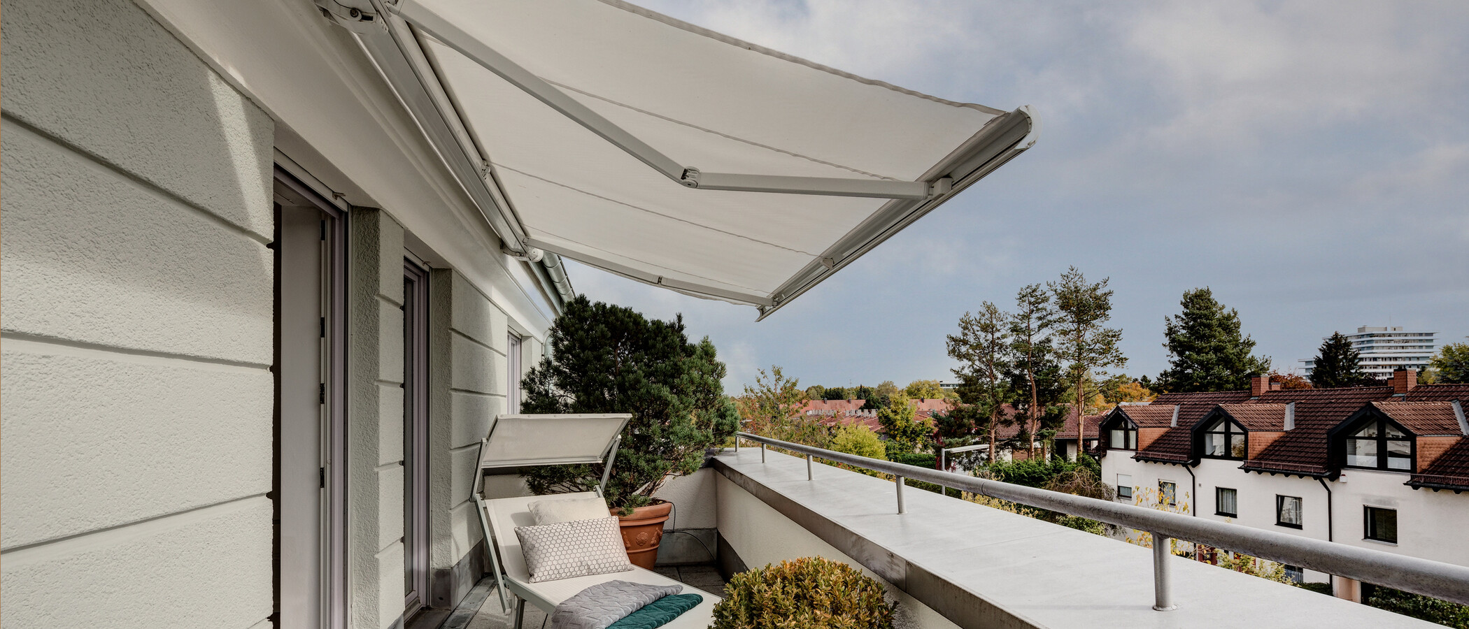 Dachterrassenwohnung München Bogenhausen 01 2. Terrasse 10781