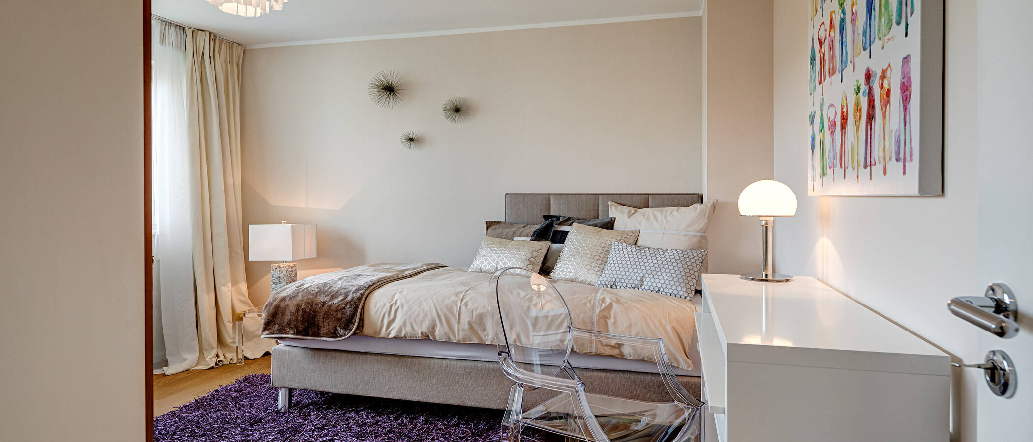 Dachterrassenwohnung München Bogenhausen 03 3. Schlafen 10781