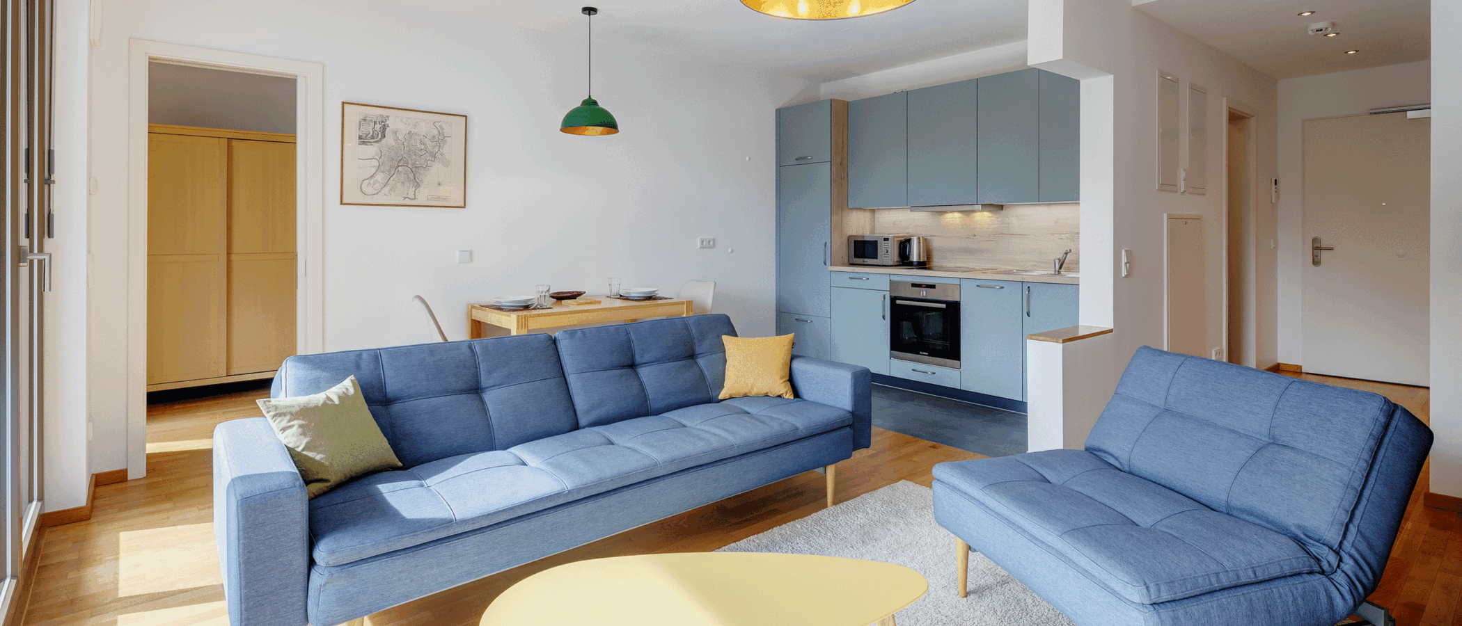 Wohnung München Schwabing - Domagkpark 02 Wohnbereich 10791