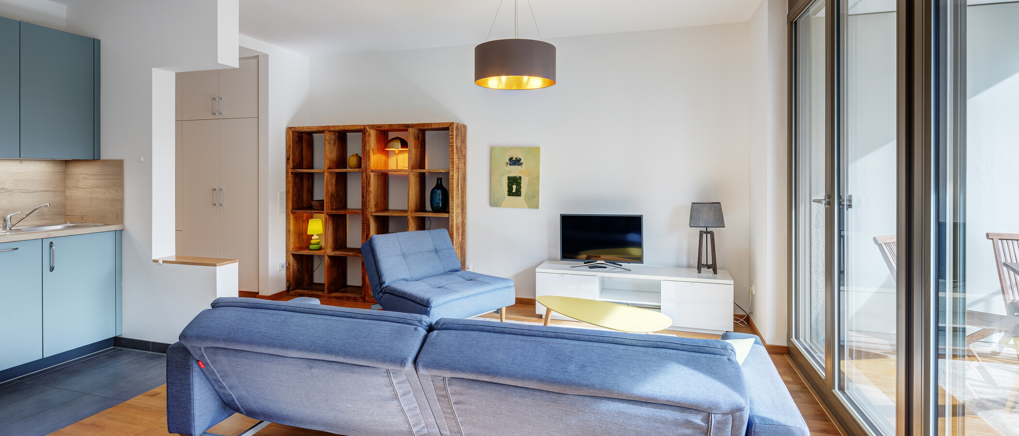 Wohnung München Schwabing - Domagkpark 04 Wohnbereich 10791