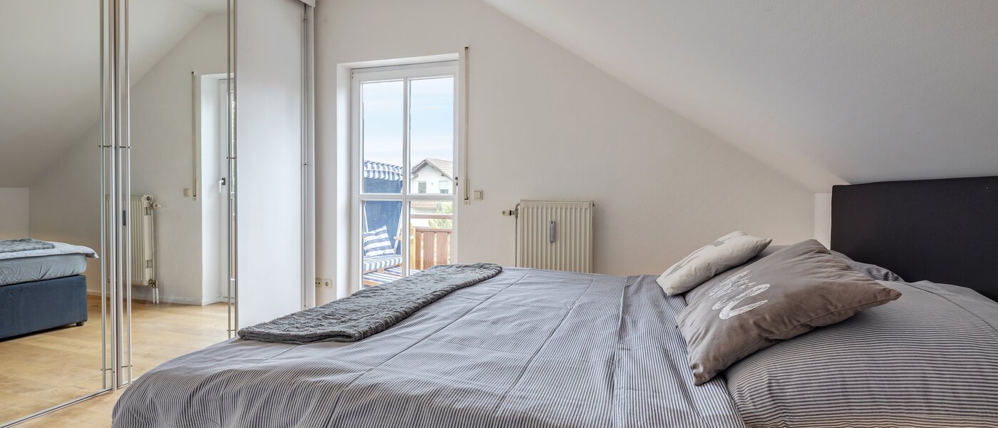 Dachgeschosswohnung München Denning 01 Schlafen 10809