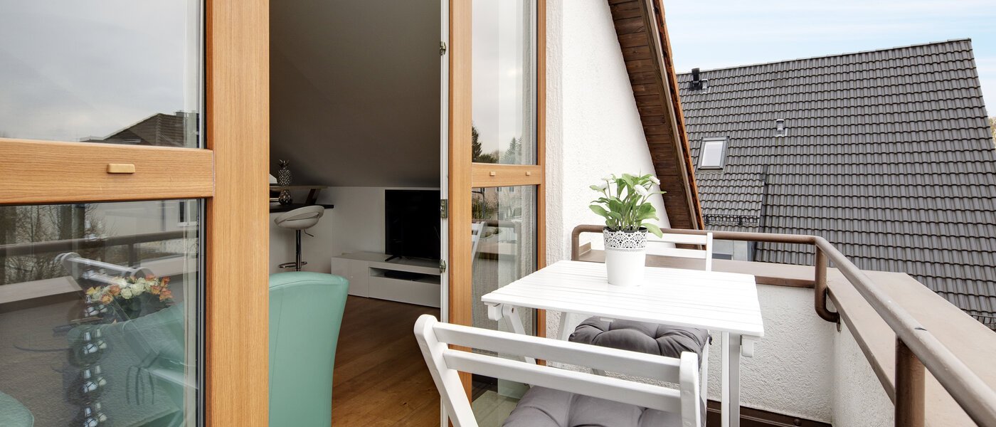 Dachgeschosswohnung München Denning 02 2. Balkon 10809